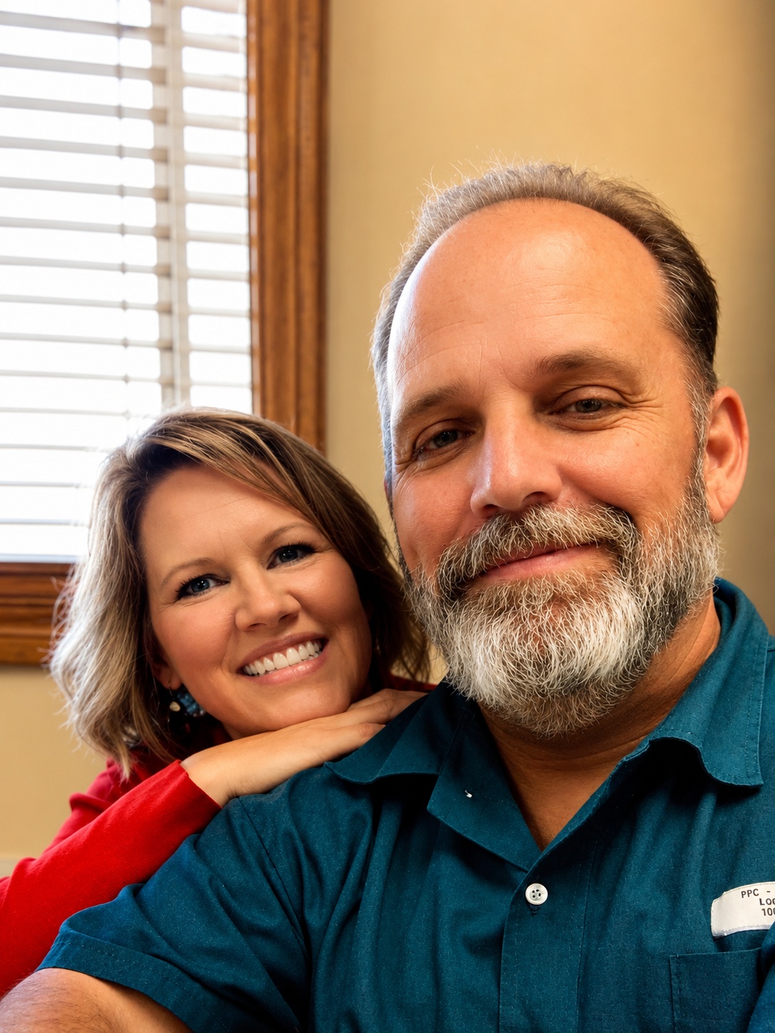 Jewel Franklin visiting her husband in prison